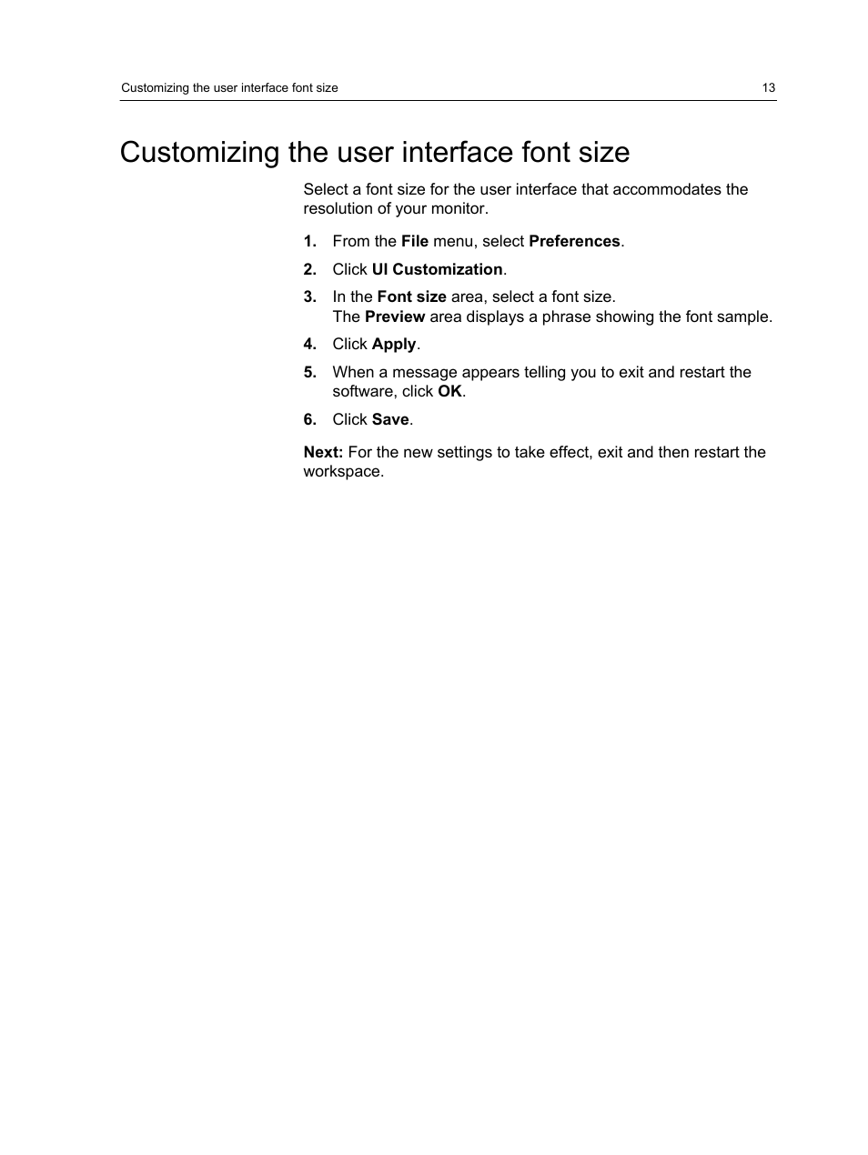 Customizing the user interface font size | Konica Minolta bizhub PRESS C1060 User Manual | Page 23 / 270