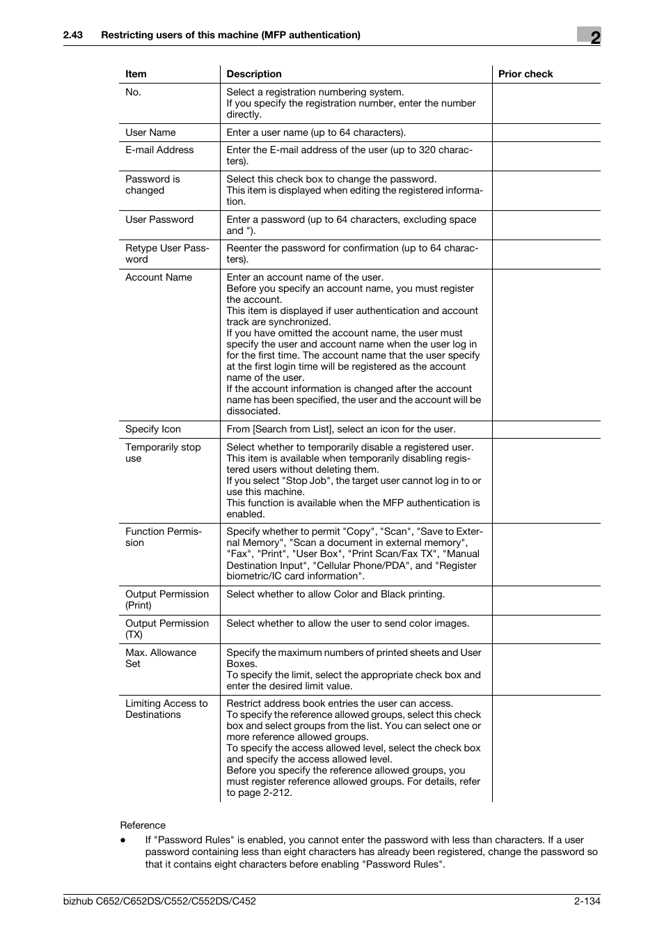 Konica Minolta BIZHUB C652DS User Manual | Page 152 / 343