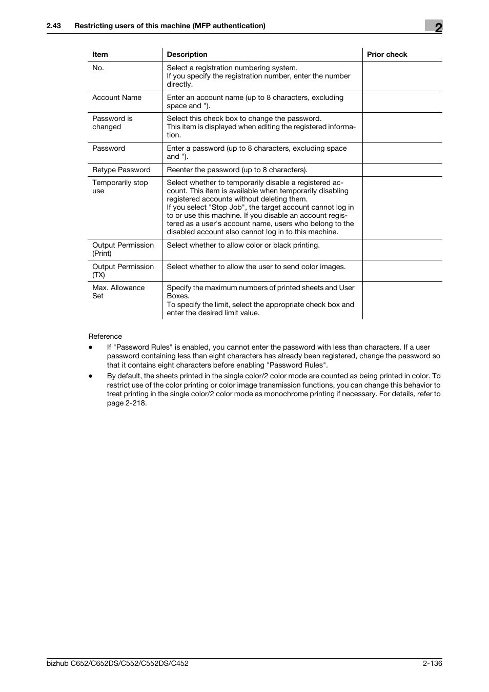 Konica Minolta BIZHUB C652DS User Manual | Page 154 / 343