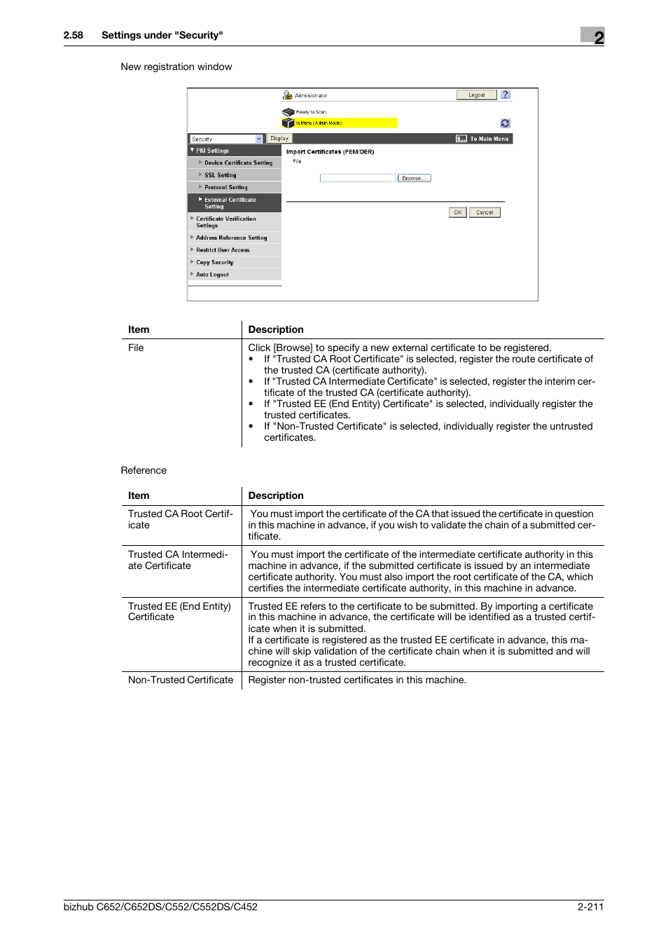 Konica Minolta BIZHUB C652DS User Manual | Page 229 / 343