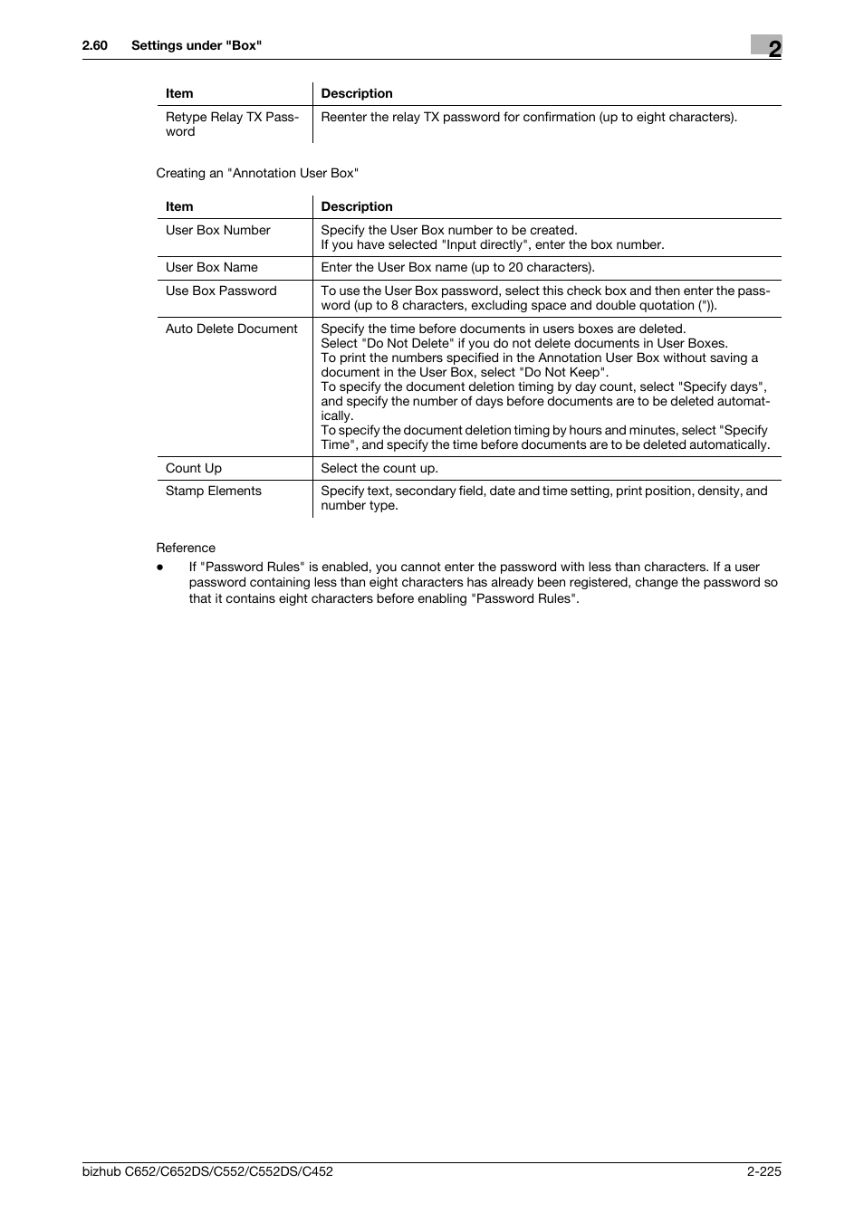 Konica Minolta BIZHUB C652DS User Manual | Page 243 / 343