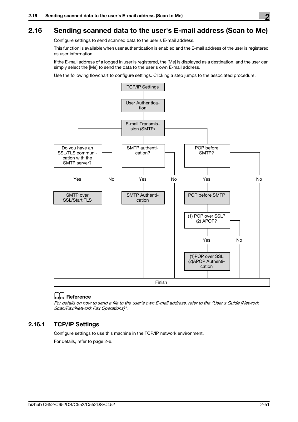 1 tcp/ip settings, Tcp/ip settings -51 | Konica Minolta BIZHUB C652DS User Manual | Page 69 / 343