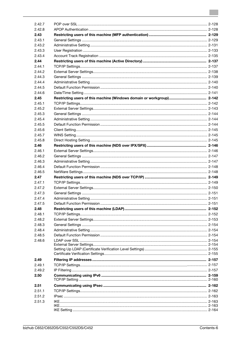 Konica Minolta BIZHUB C652DS User Manual | Page 7 / 343