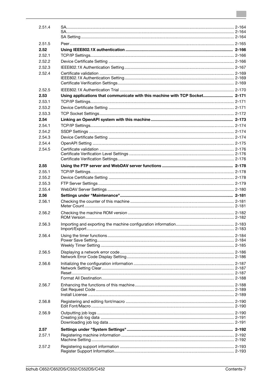 Konica Minolta BIZHUB C652DS User Manual | Page 8 / 343