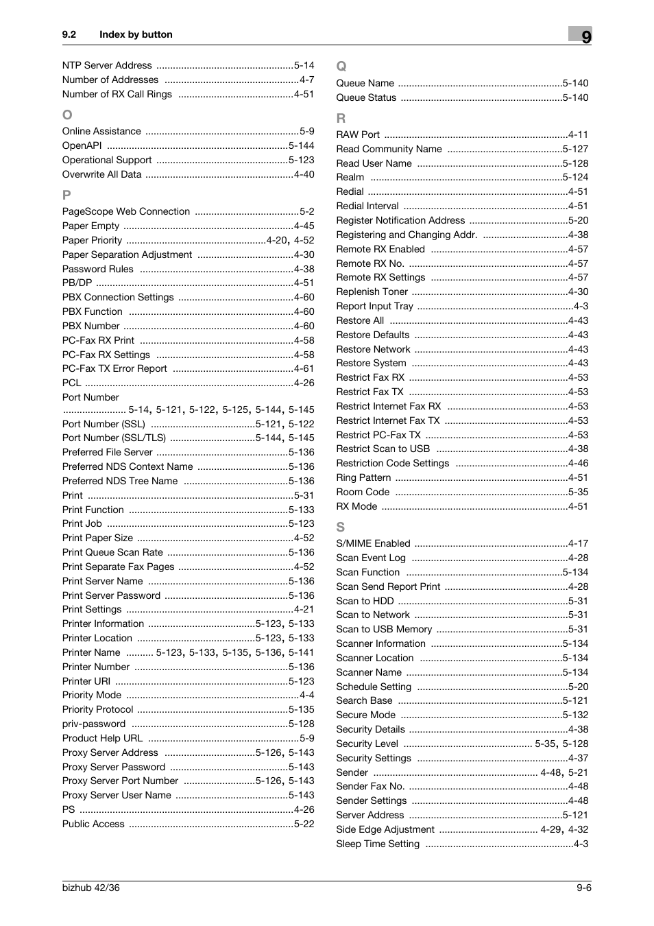 Konica Minolta bizhub 42 User Manual | Page 282 / 284