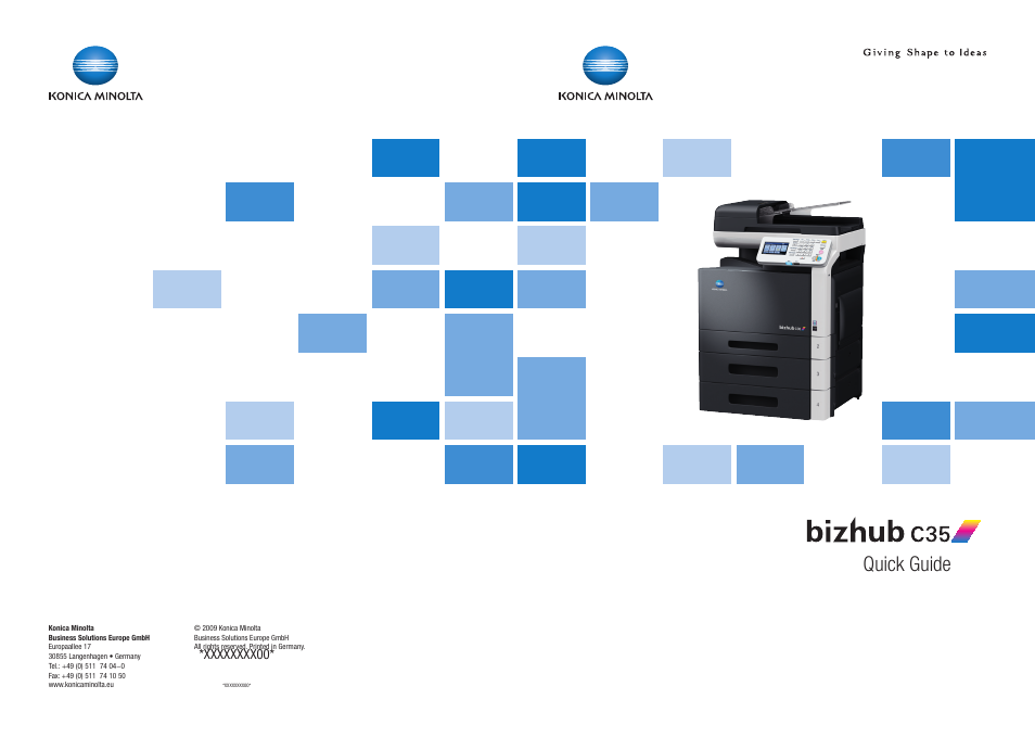 Konica Minolta bizhub C35 User Manual | 42 pages