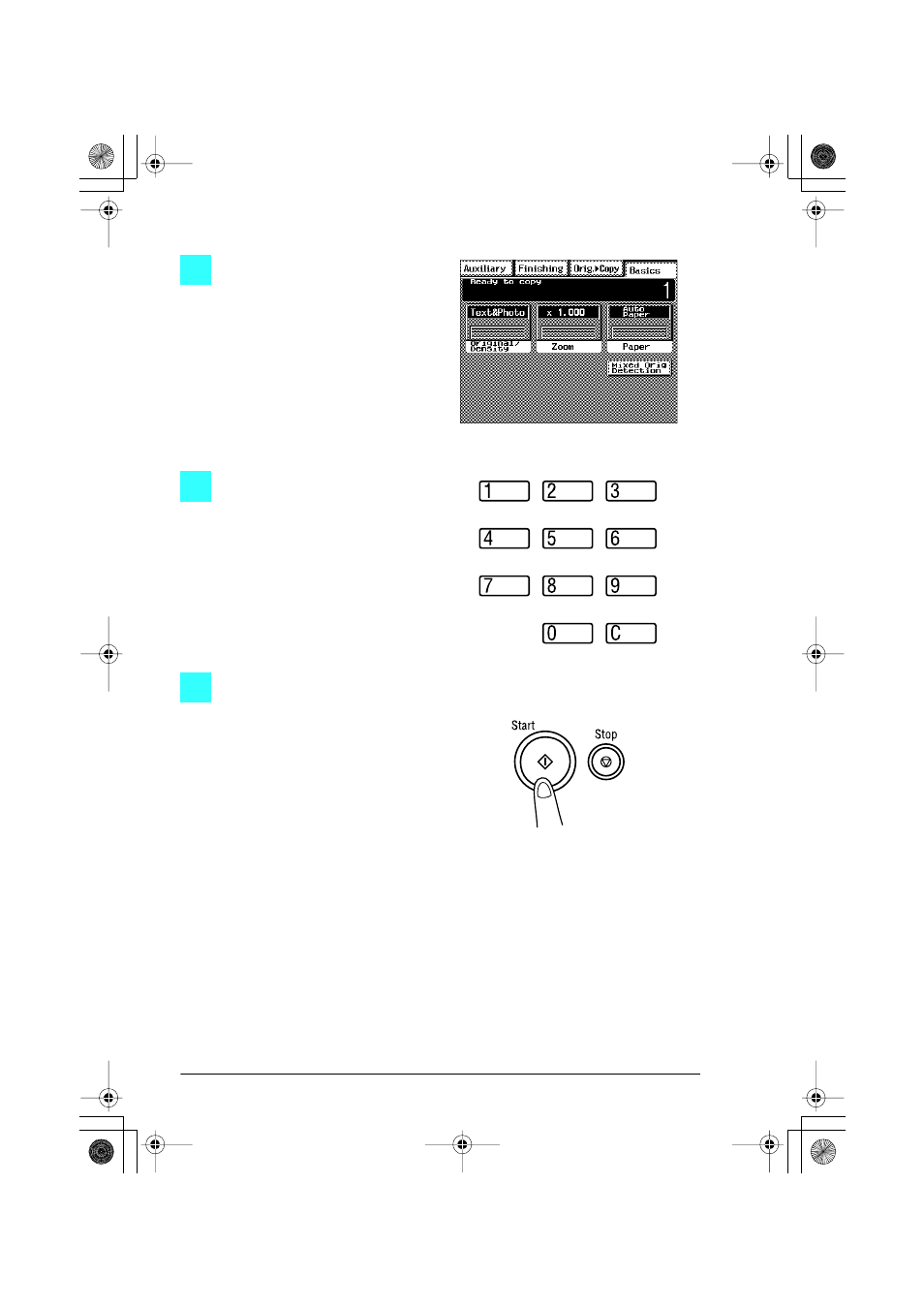 Making copies | Konica Minolta CF2001 User Manual | Page 12 / 38