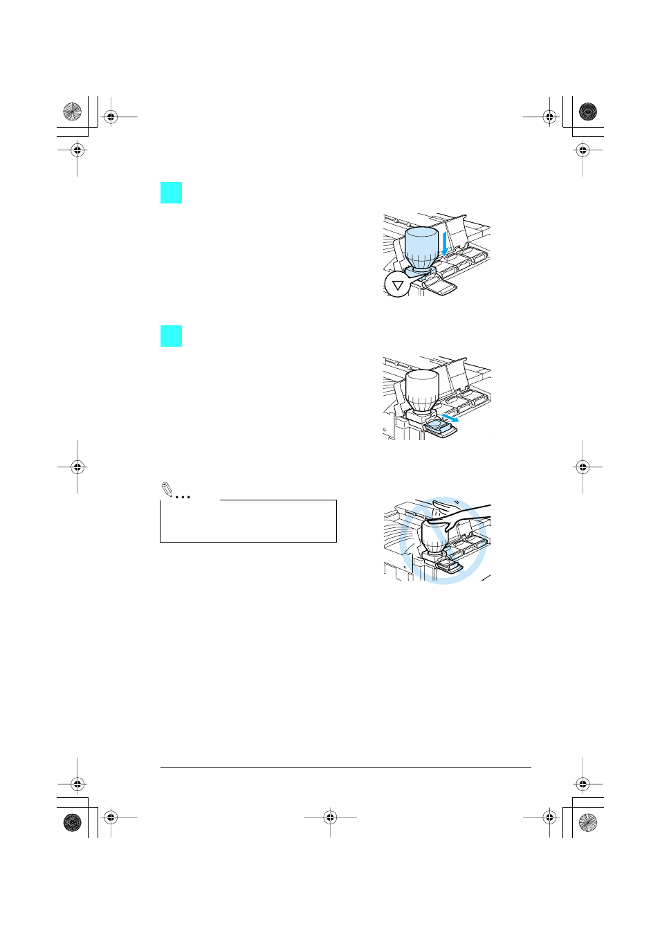 Refilling the toner | Konica Minolta CF2001 User Manual | Page 17 / 38