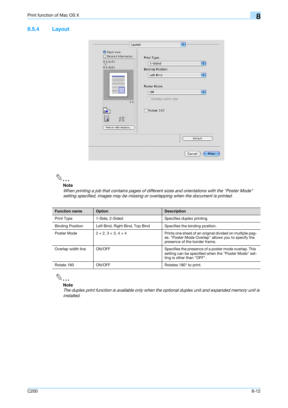 4 layout, Layout -12 | Konica Minolta bizhub C200 User Manual | Page 102 / 156