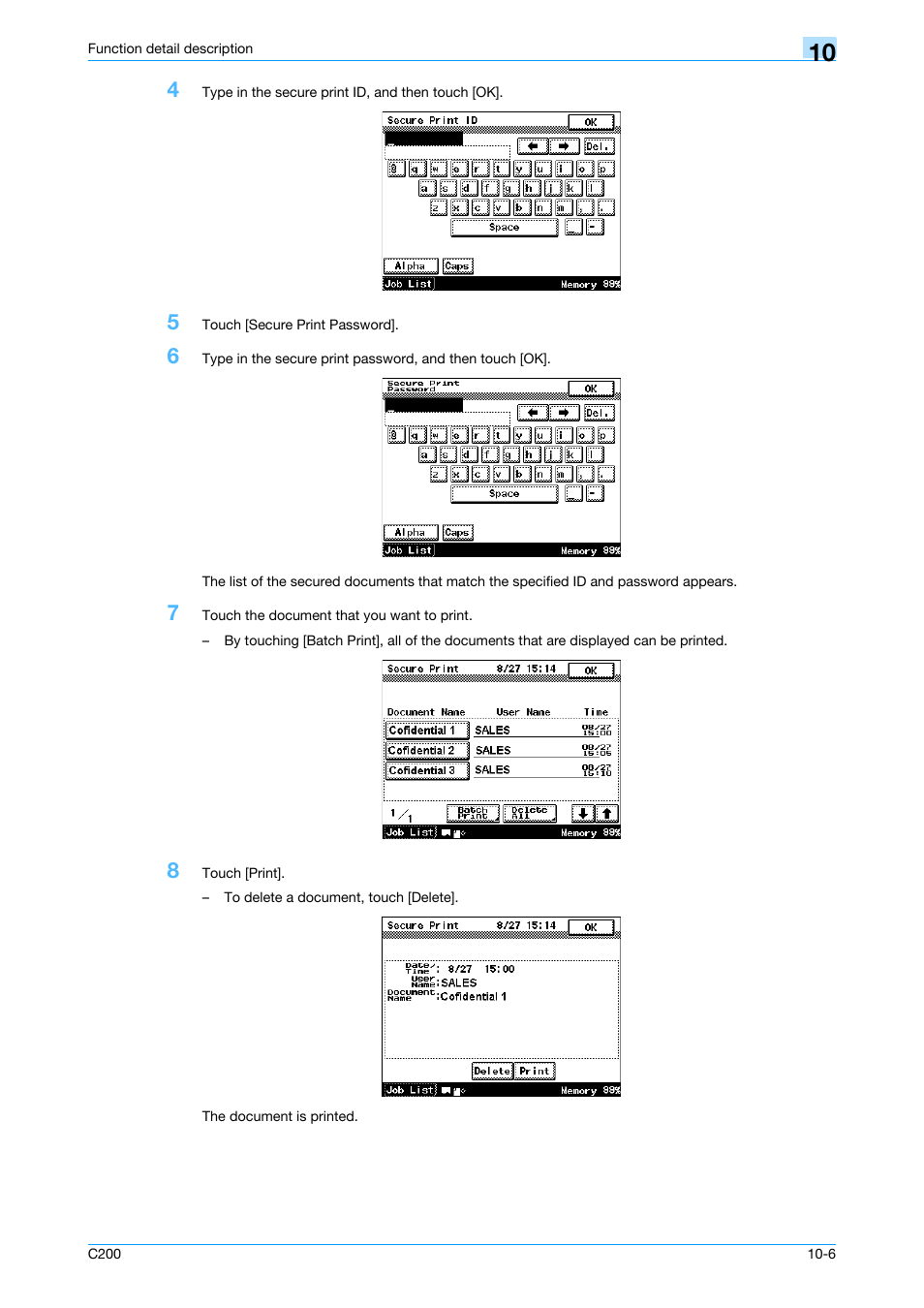 Konica Minolta bizhub C200 User Manual | Page 117 / 156