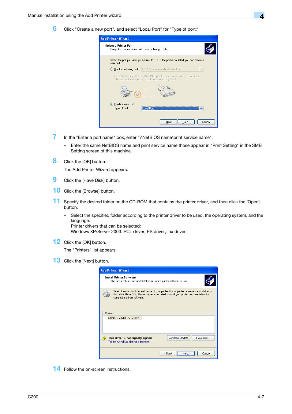 Konica Minolta bizhub C200 User Manual | Page 39 / 156