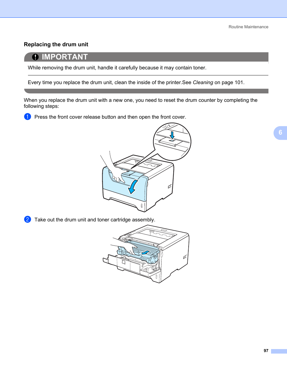 Important | Konica Minolta bizhub 20P User Manual | Page 107 / 161