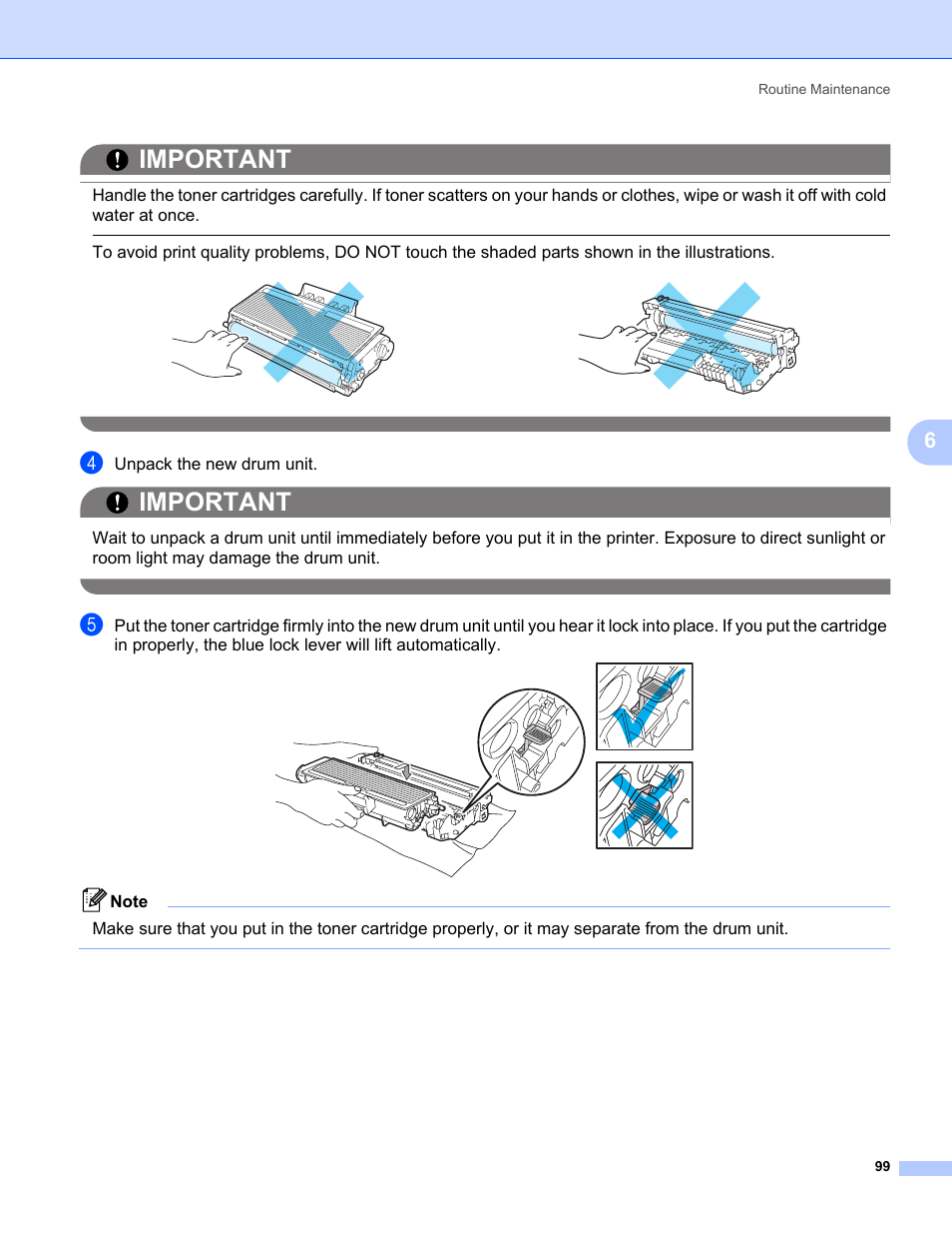 Important | Konica Minolta bizhub 20P User Manual | Page 109 / 161