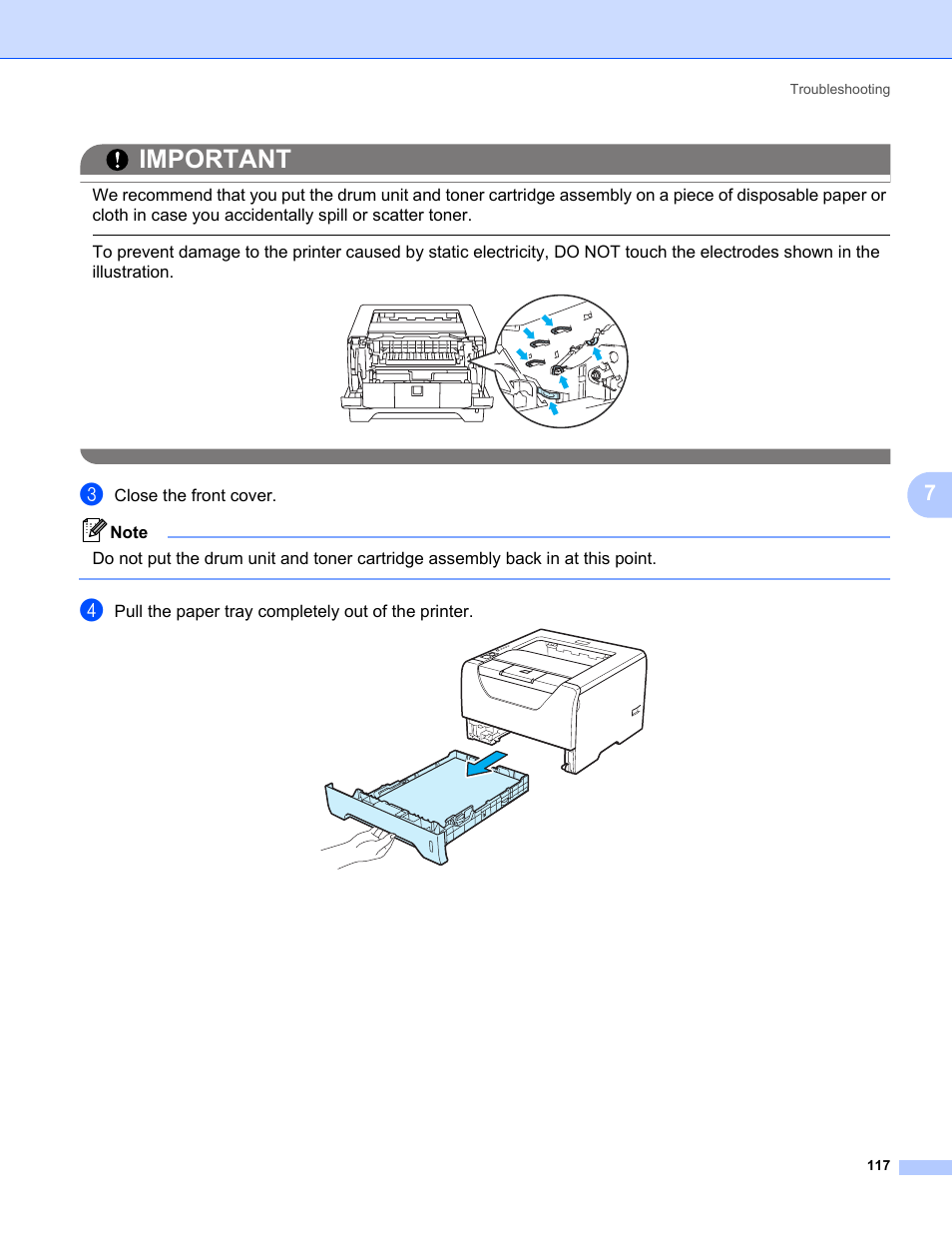 Important | Konica Minolta bizhub 20P User Manual | Page 127 / 161