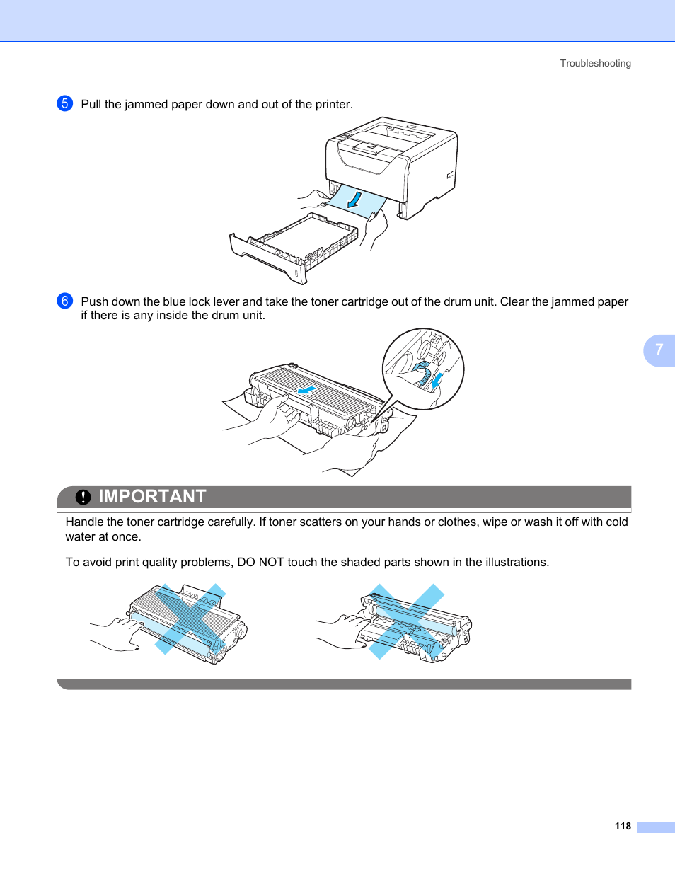 Important | Konica Minolta bizhub 20P User Manual | Page 128 / 161