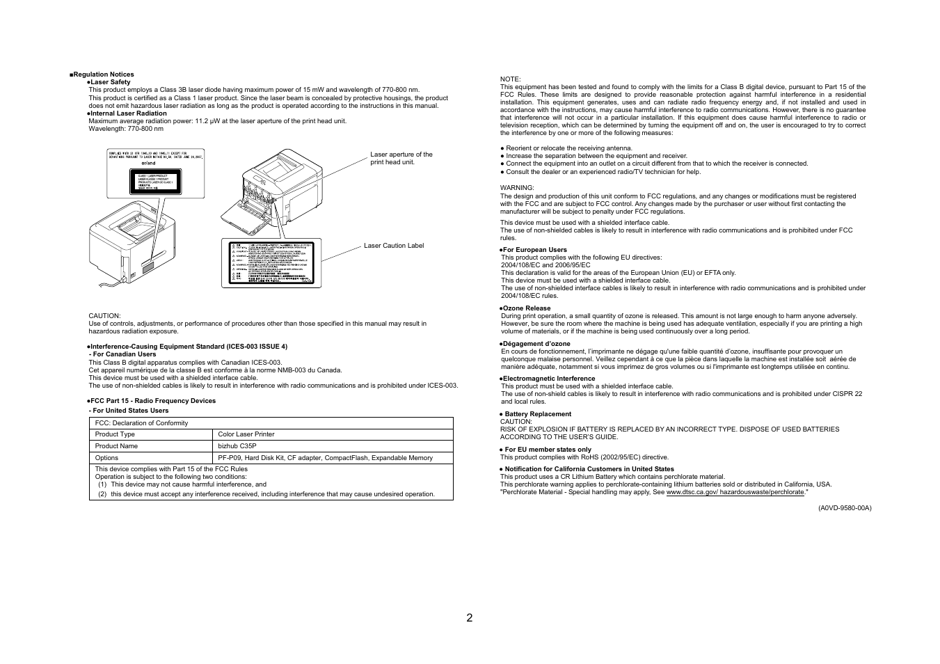 Konica Minolta bizhub C35P User Manual | Page 3 / 46