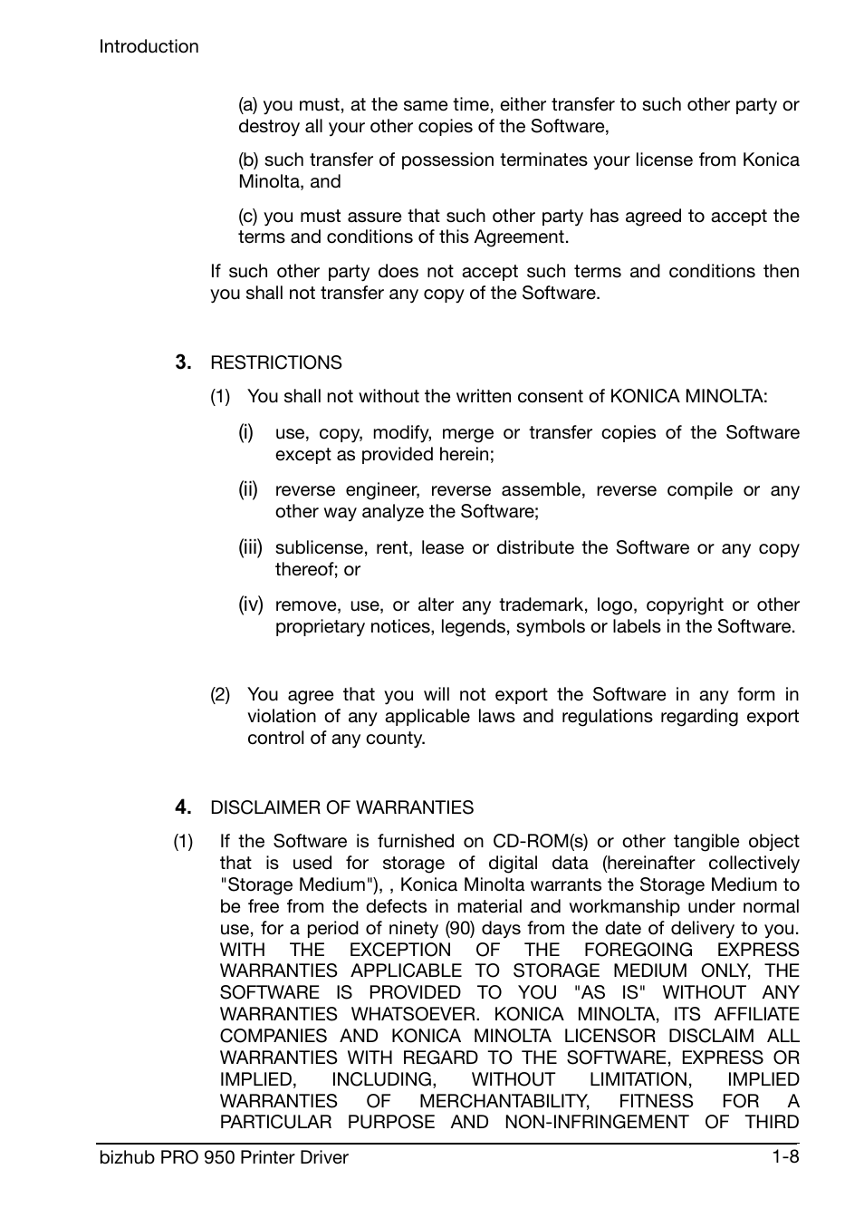 Konica Minolta bizhub PRO 950 User Manual | Page 12 / 160