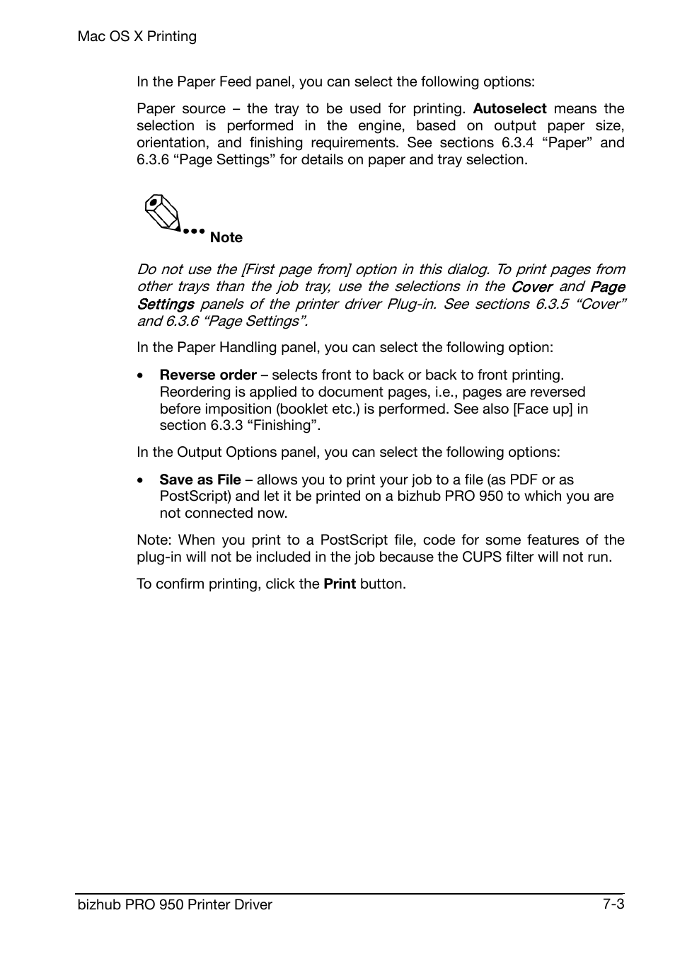 Konica Minolta bizhub PRO 950 User Manual | Page 127 / 160