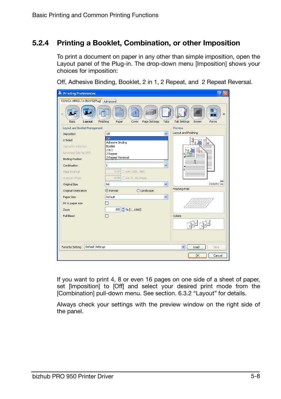 Konica Minolta bizhub PRO 950 User Manual | Page 51 / 160