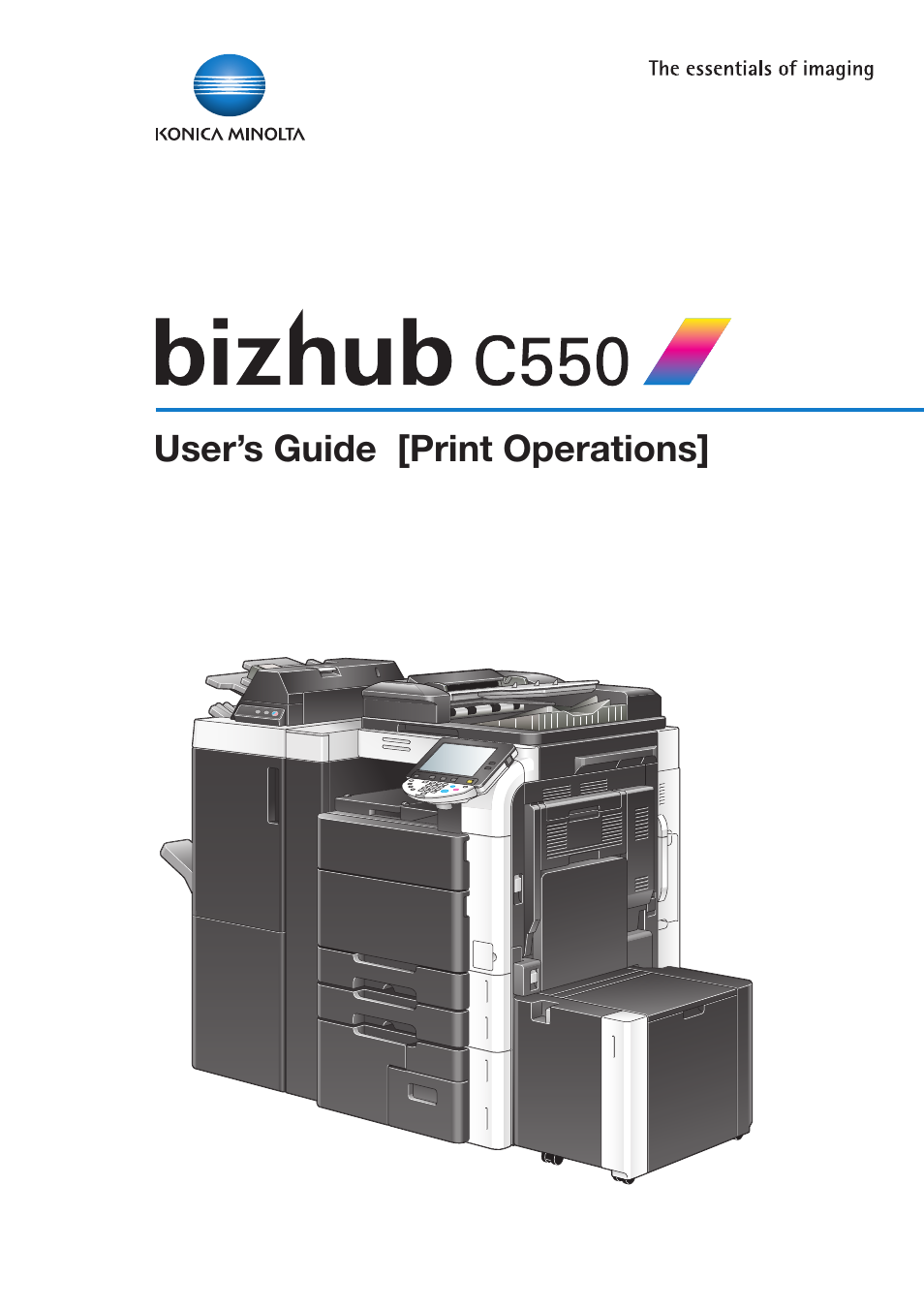 Konica Minolta bizhub C550 User Manual | 427 pages