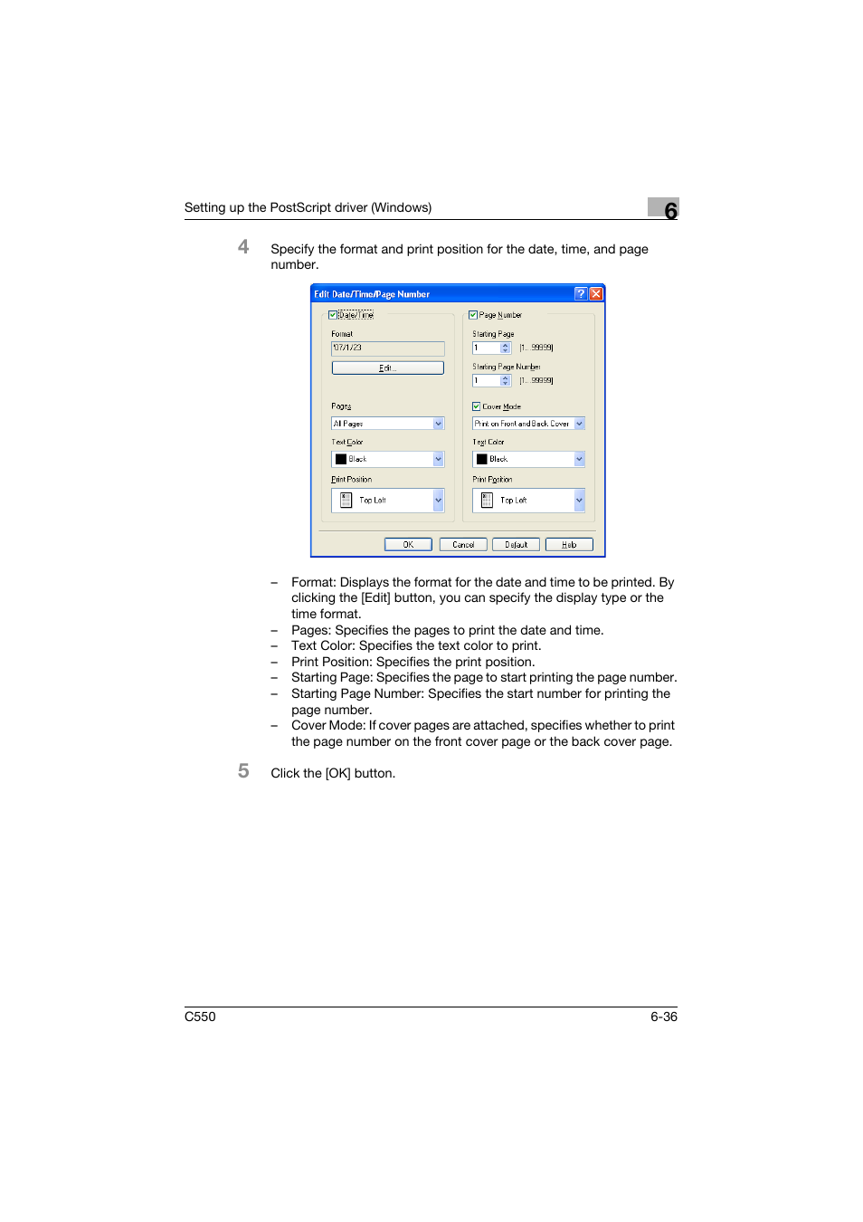 Konica Minolta bizhub C550 User Manual | Page 231 / 427