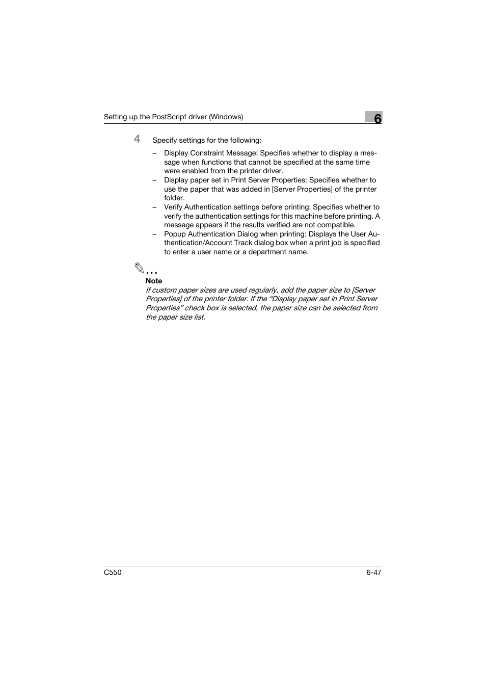 Konica Minolta bizhub C550 User Manual | Page 242 / 427