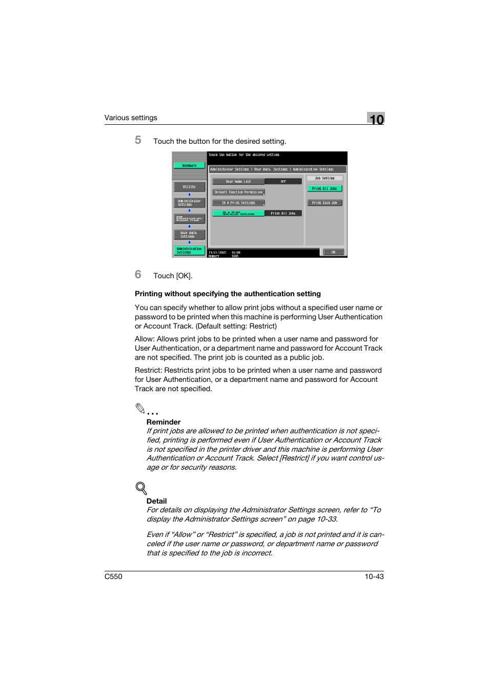 Konica Minolta bizhub C550 User Manual | Page 396 / 427