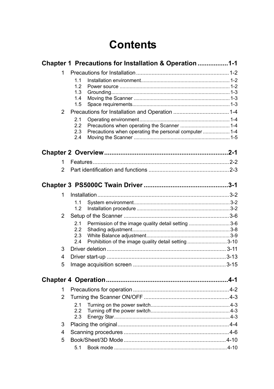 Konica Minolta PS5000C User Manual | Page 14 / 74