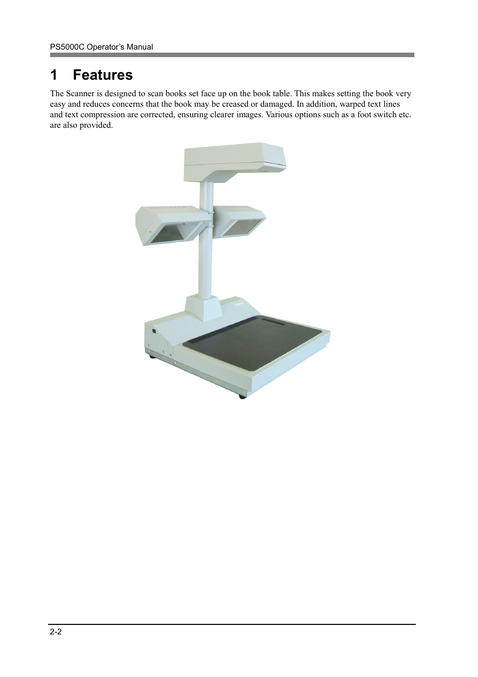 1 features | Konica Minolta PS5000C User Manual | Page 24 / 74