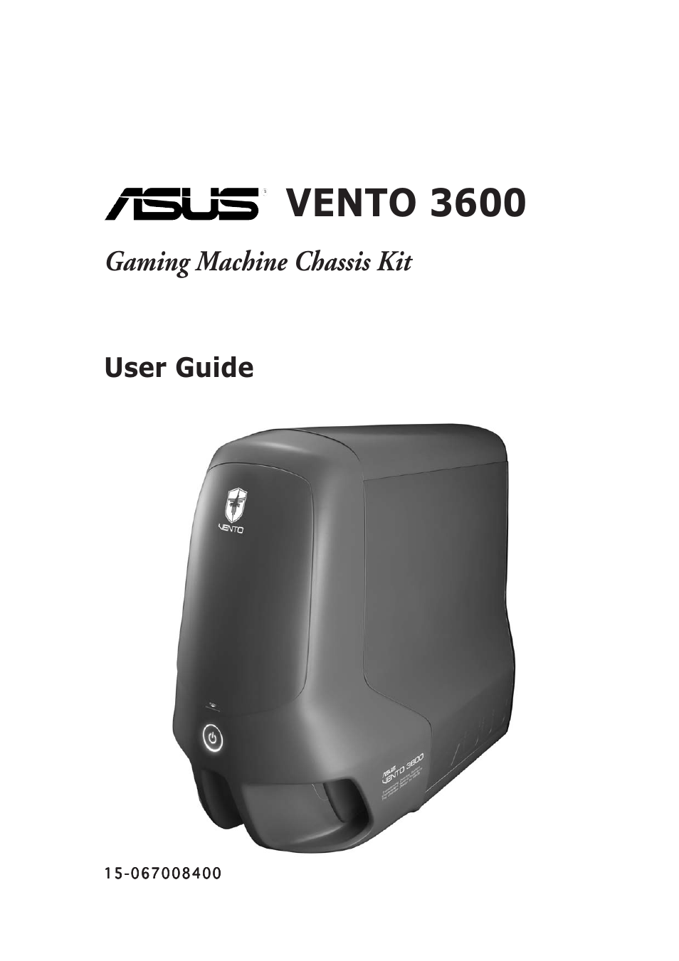 Asus Gaming Machine Chassis Kit VENTO 3600 User Manual | 36 pages