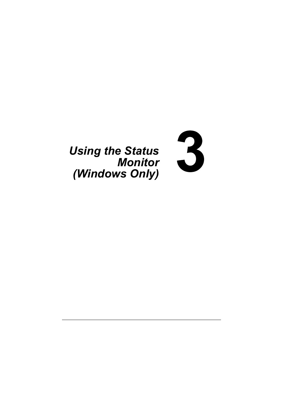 Ch.3 using the status monitor (windows only), Using the status monitor (windows only) -1 | Konica Minolta bizhub C35P User Manual | Page 38 / 280