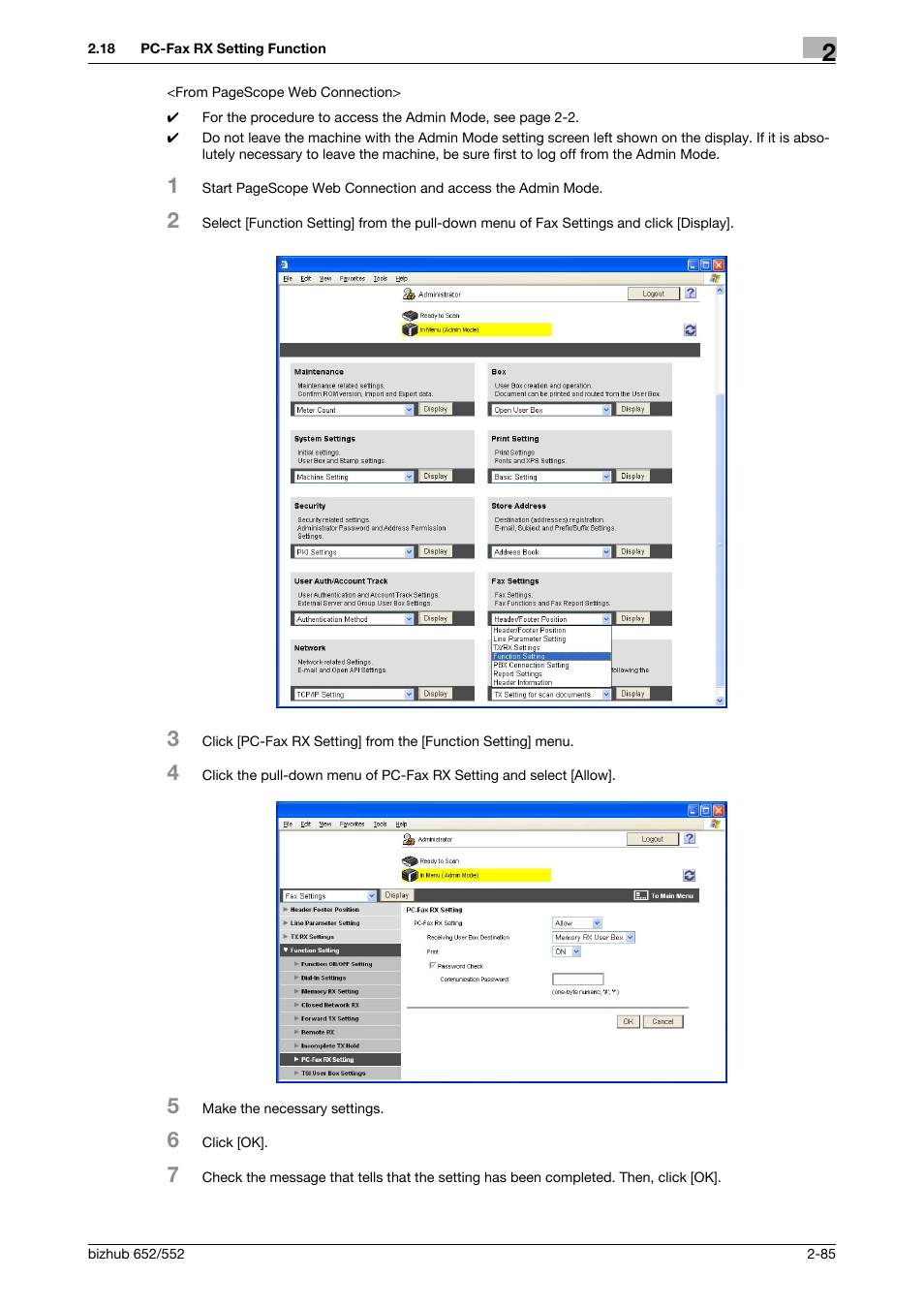 Konica Minolta bizhub Secure User Manual | Page 100 / 185
