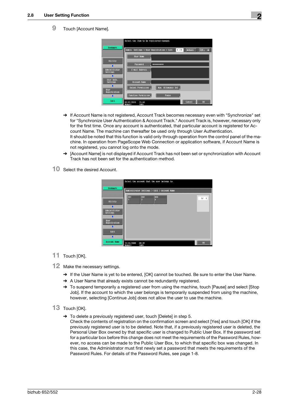 Konica Minolta bizhub Secure User Manual | Page 43 / 185