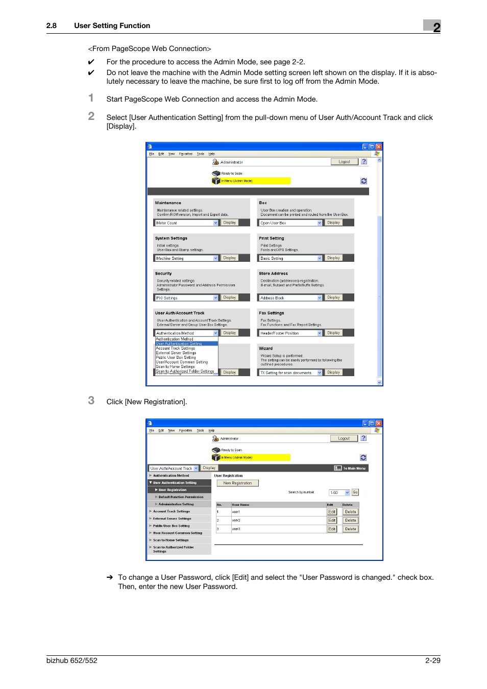 Konica Minolta bizhub Secure User Manual | Page 44 / 185