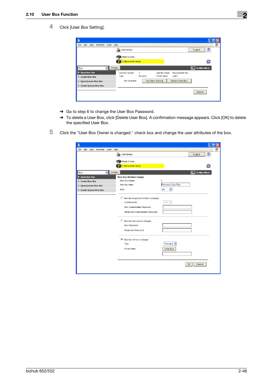 Konica Minolta bizhub Secure User Manual | Page 61 / 185