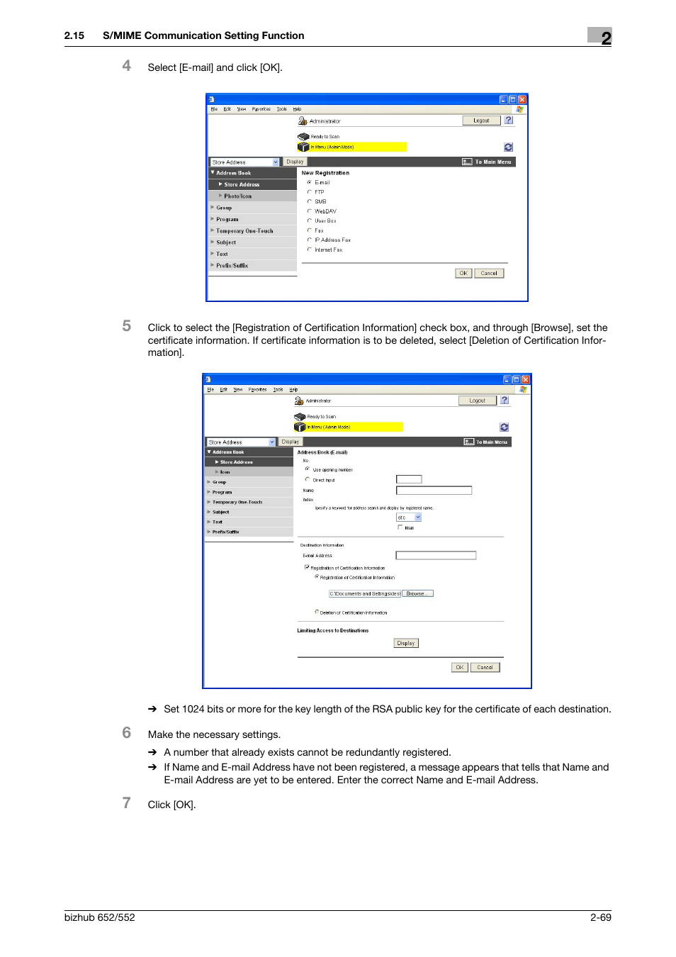 Konica Minolta bizhub Secure User Manual | Page 84 / 185