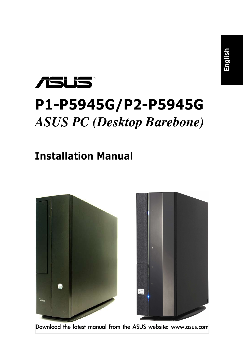 Asus PC (Desktop Barebone) P2-P5945G User Manual | 80 pages