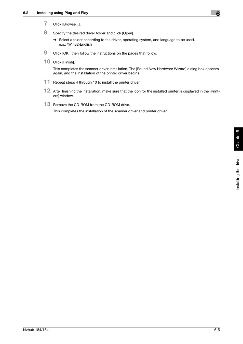 Konica Minolta bizhub 184 User Manual | Page 62 / 124