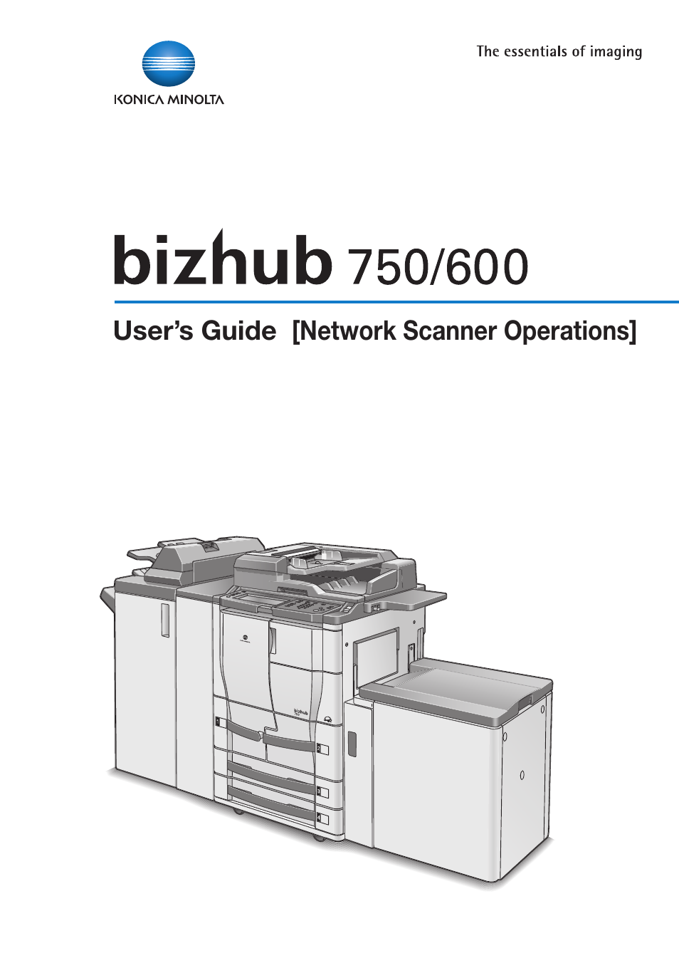 Konica Minolta bizhub 750 User Manual | 394 pages