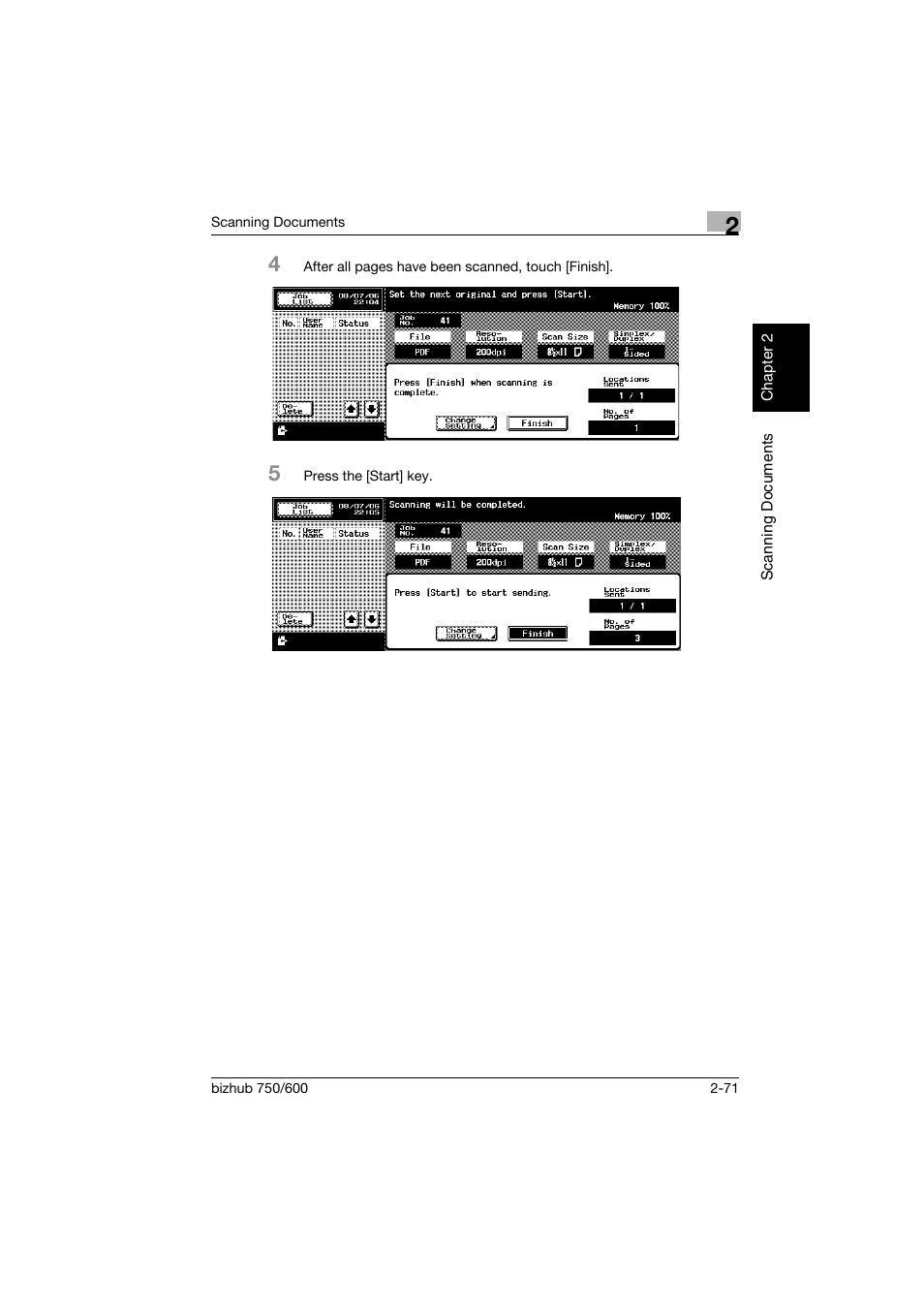 Konica Minolta bizhub 750 User Manual | Page 106 / 394