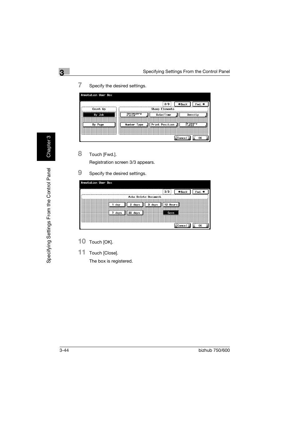 Konica Minolta bizhub 750 User Manual | Page 165 / 394