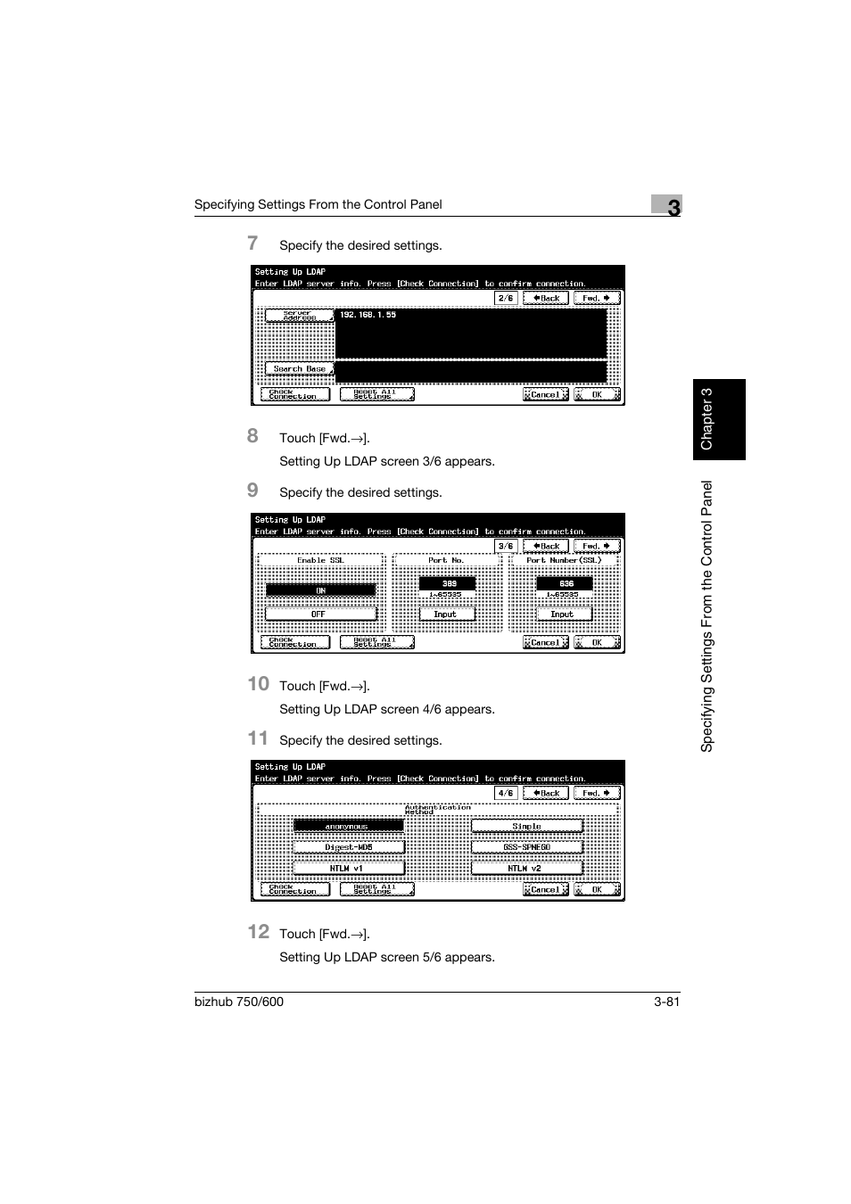 Konica Minolta bizhub 750 User Manual | Page 202 / 394