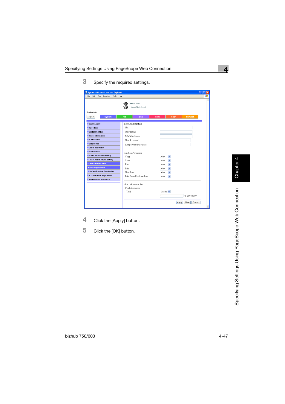 Konica Minolta bizhub 750 User Manual | Page 314 / 394