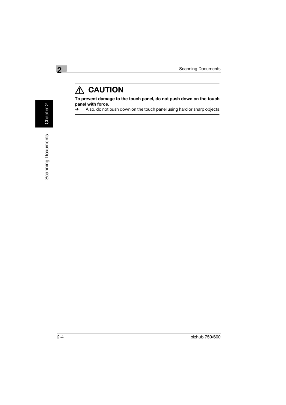 7 caution | Konica Minolta bizhub 750 User Manual | Page 39 / 394