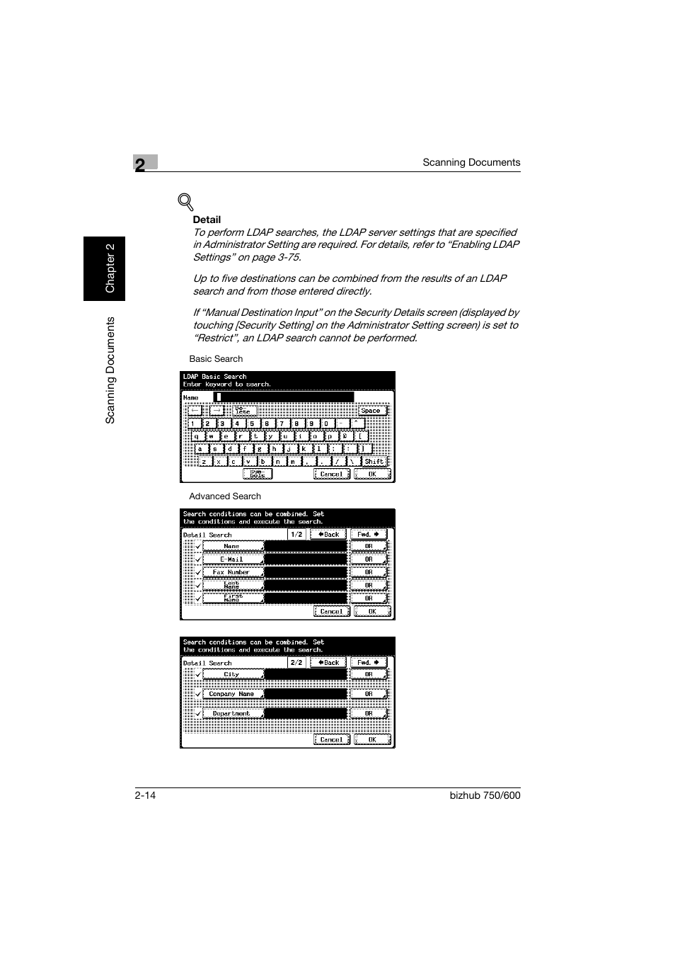 Konica Minolta bizhub 750 User Manual | Page 49 / 394