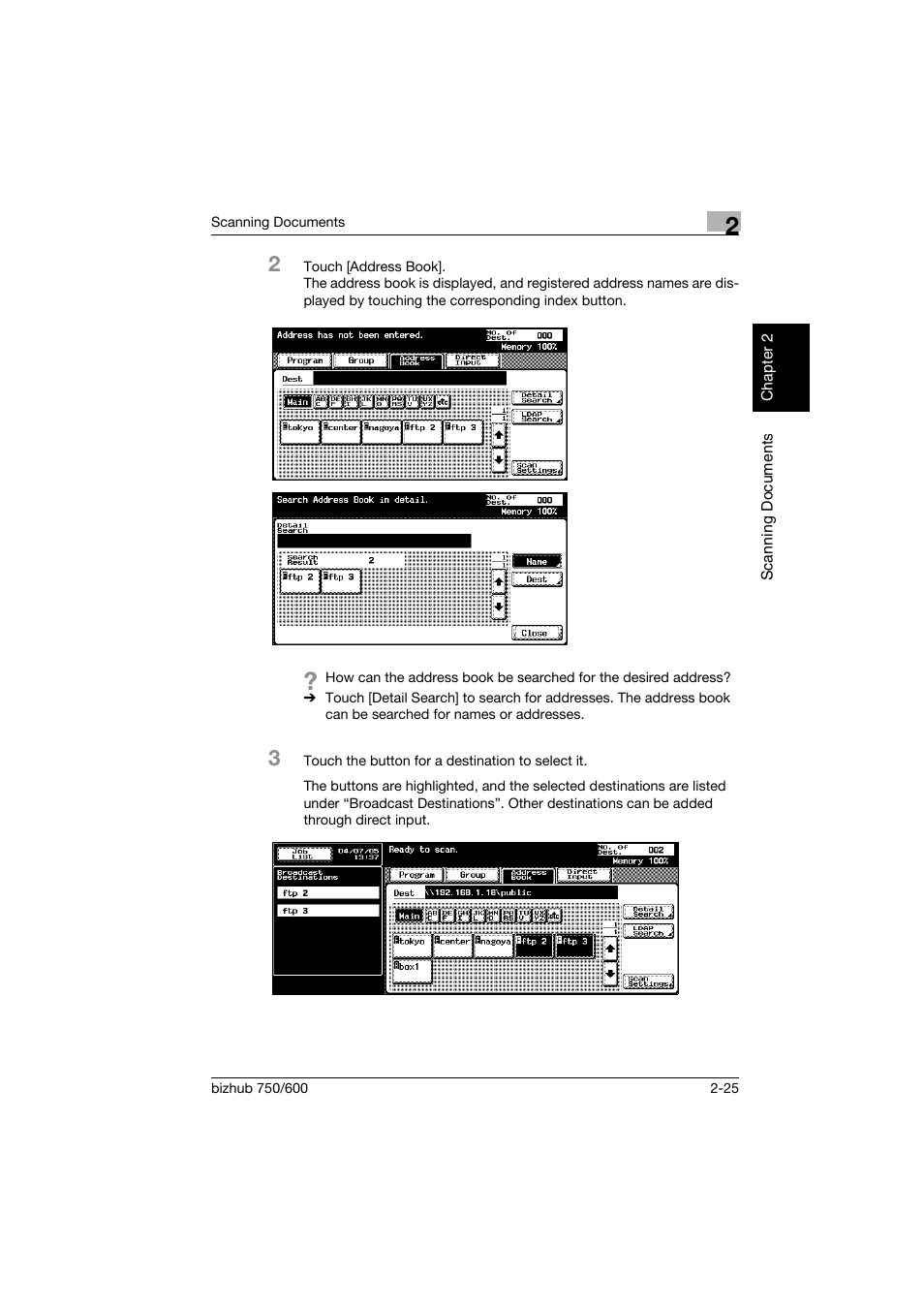 Konica Minolta bizhub 750 User Manual | Page 60 / 394