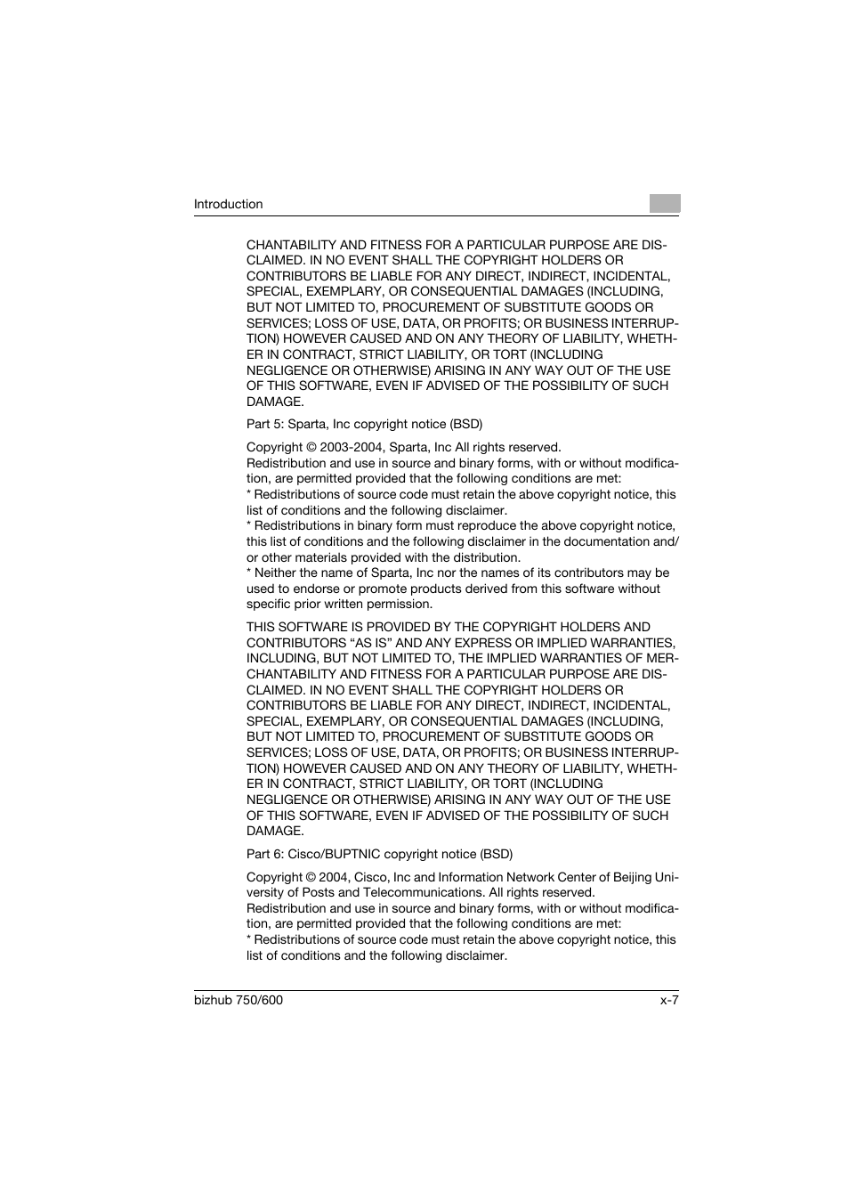 Konica Minolta bizhub 750 User Manual | Page 8 / 394