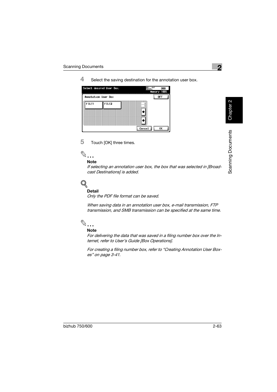 Konica Minolta bizhub 750 User Manual | Page 98 / 394