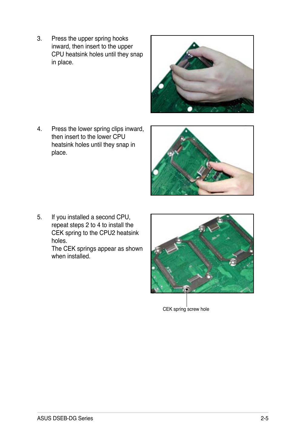 Asus DSEB-DG/SAS User Manual | Page 25 / 202