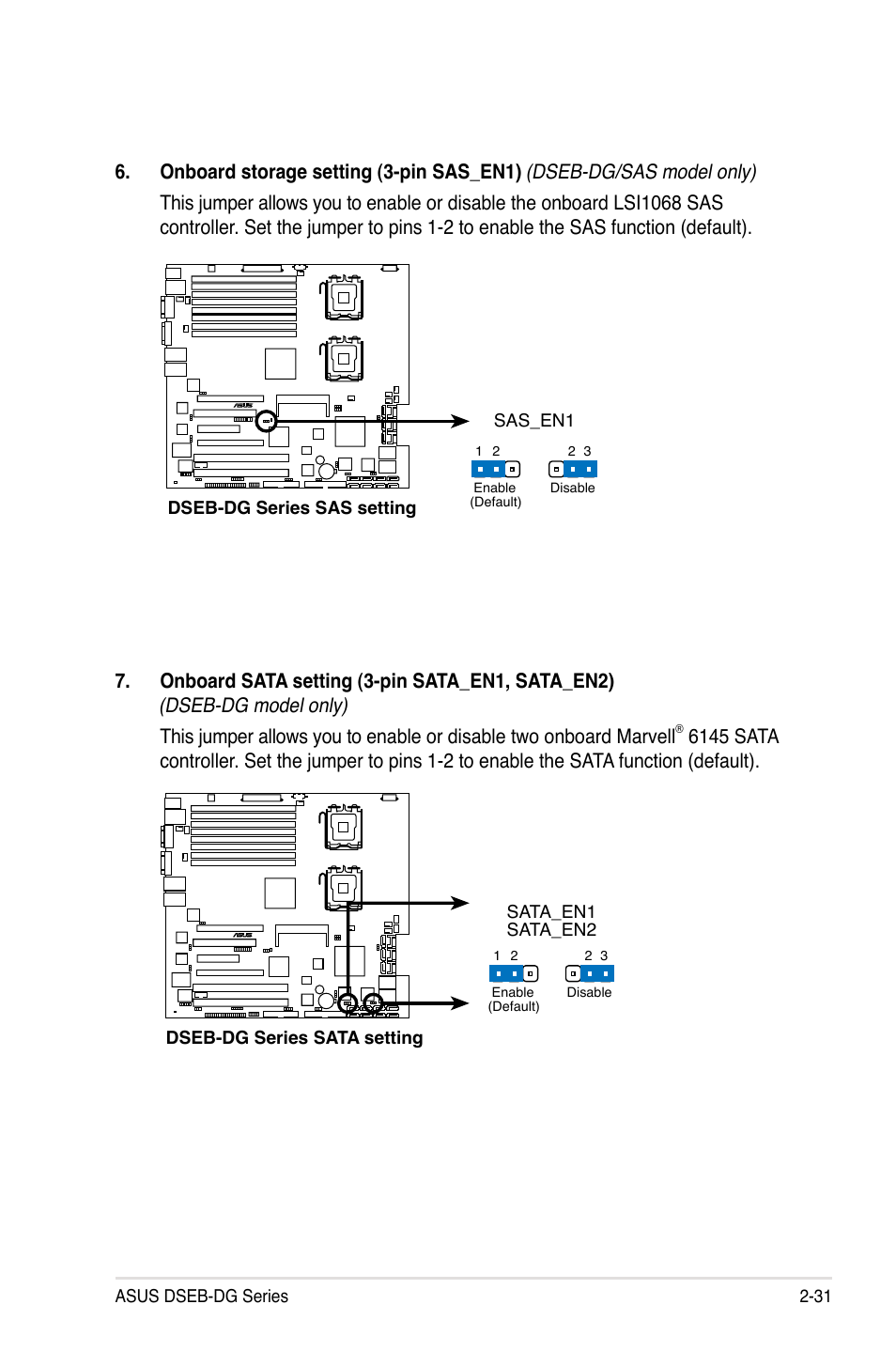 Asus DSEB-DG/SAS User Manual | Page 51 / 202
